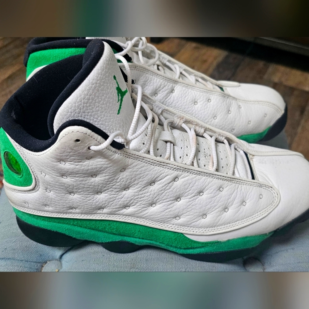 Jordan retro 13 lucky green size 13